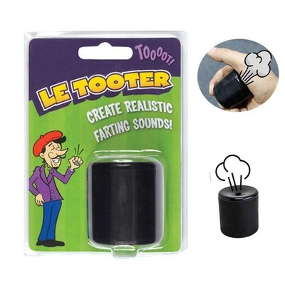 SHENGSEN Novelty Squeeze Pooter Fart Machine Funny Le Tooter 5.1*3.9, Black