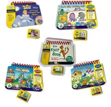 Leapfrog My First LeapPad Books and Cartridges - Disney Pooh Dora Bob Tad ABC's 