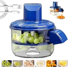 Electric Fruit Garlic Peeler Machine Automatic with Stainless Blade for Kitchen