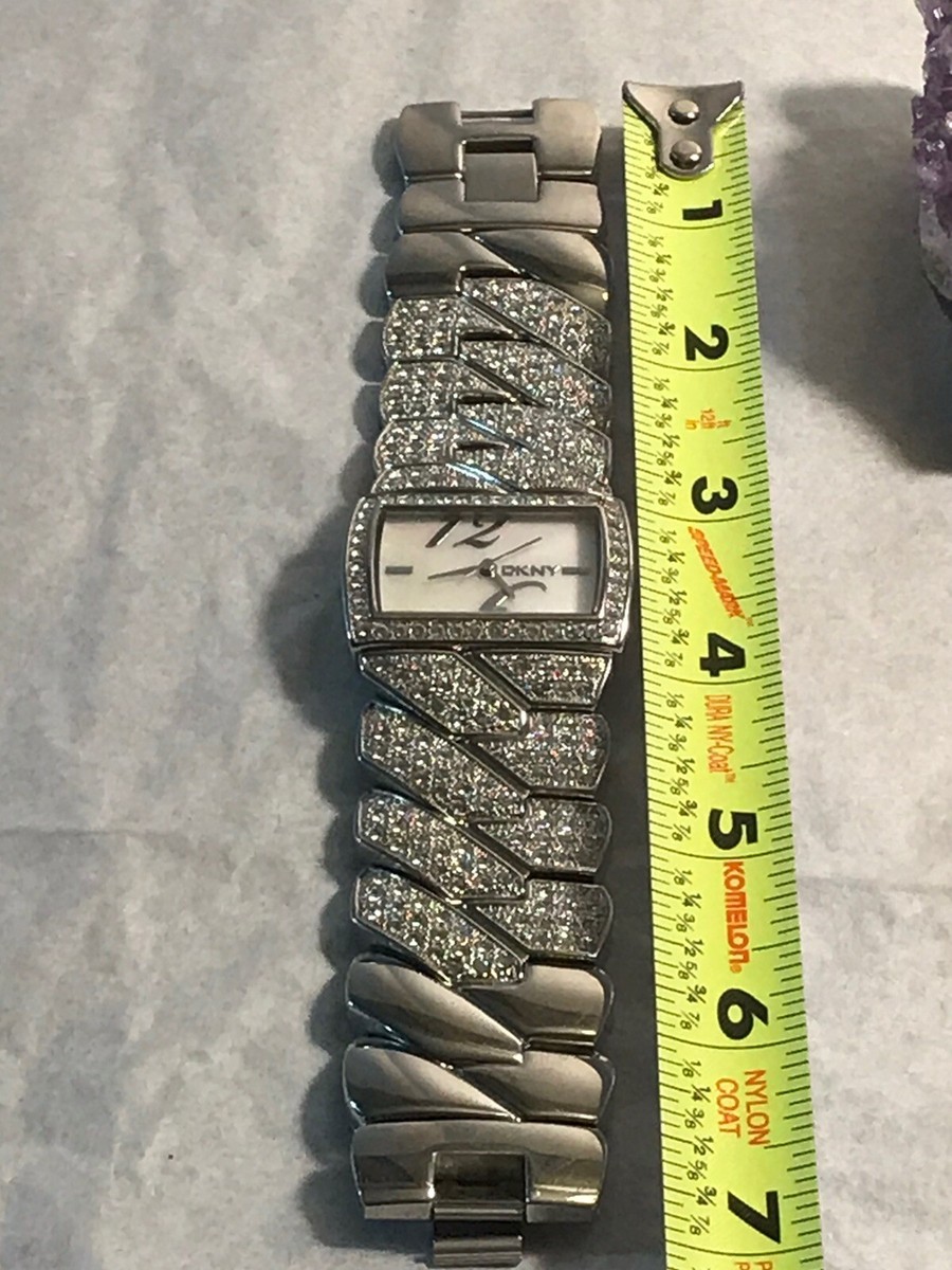 DKNY Crystal Collection Mother of Pearl Dial Women Watch