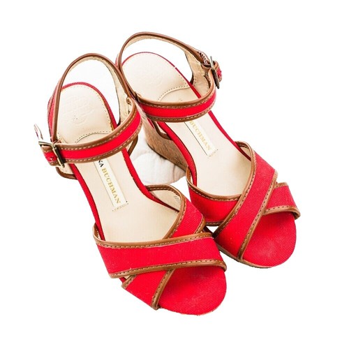 Sandales Compensées En Liège Dana Buchman Taille 8.5 - Occasion, Talon Wedge