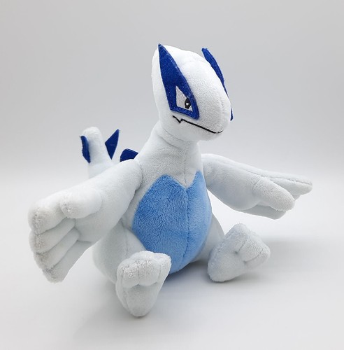Pokemon Center Lugia 5" Fit Sitting Cuties muñeca de peluche japonesa
