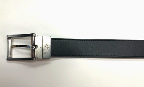 Dockers Reversible Dress Belt Black Brown Mens Sz L 38-40 Faux Leather 1 3/8" - Picture 5 of 12