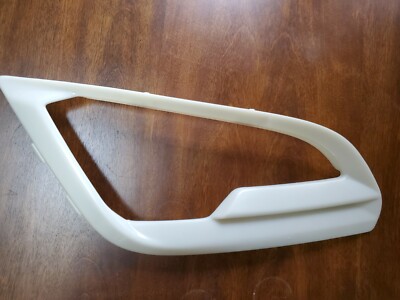 Front Bumper Primed Clear FOG LAMP BEZEL Fit 2018-21 Ford EcoSport GN1Z15266BC
