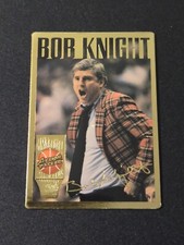  Bobby Knight Acton Packed Hall-of-Fame Autograph # 12