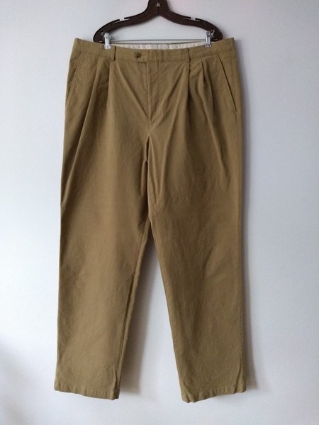 Pantalón chino para hombre de Bruno Saint Hilaire, caqui, talla 54
