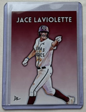 Tarjeta coleccionable firmada por artista limitado de Jace Laviolette "Texas A&M Aggies" 2/10