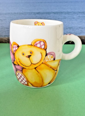 Gleneagles of Edinburgh Fine Bone China, 'Cuddly Teds' Kaffee Tee Becher M