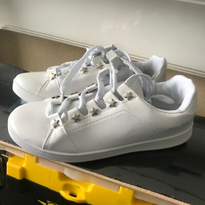 MISS SIXTY WOMEN'S TRAINERS UK EU 40 NEW NO BOX WHITE UK