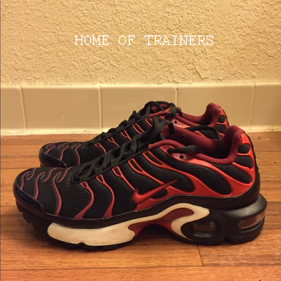 nike air max plus red kids