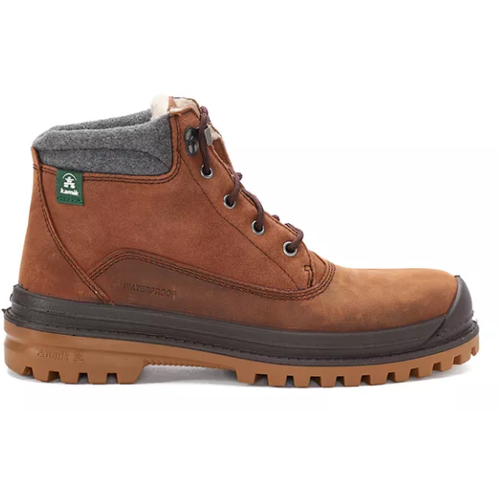 Kamik GRIFFON MID Mens Cognac Leather 