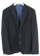 Hugo Boss The James/Sharp 2 Blazer Herren US 42L Wolle Einreihige Kerbe