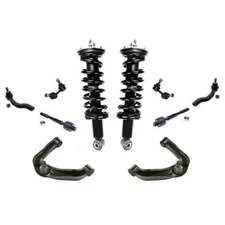 Front Struts Upper Control Arms TIe Rods & Links For 05-19 Nissan Frontier 2.5L