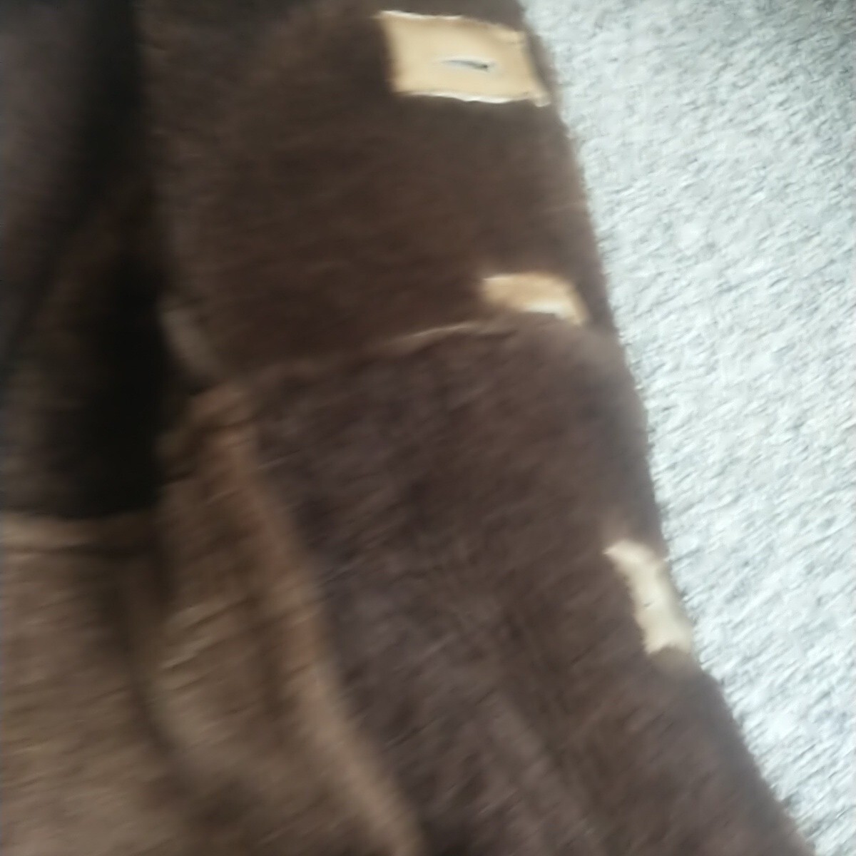 Vintage 70s wilsons Rustic Shearling Sheepskin Leather Coat Jacket Mens 40 image 9