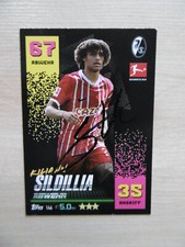 Kiliann Sildillia autograph signed TC Topps Bundesliga SC Freiburg 22/23