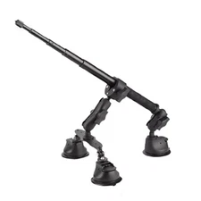 For Insta360 ONE X4 X3 X2 DJI Panoramic Camera Car SuctionCup Mount+Selfie Stivh