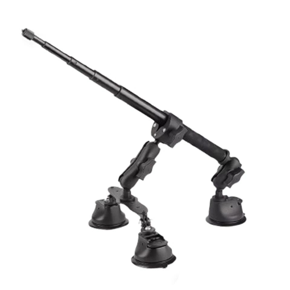 For Insta360 ONE X4 X3 X2 DJI Panoramic Camera Car SuctionCup Mount+Selfie Stivh - Image 2 of 4