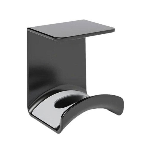 Headset Hanger Bracket Space Efficient Under Desk/Wall Mount Holder Organiser - Photo 7/12