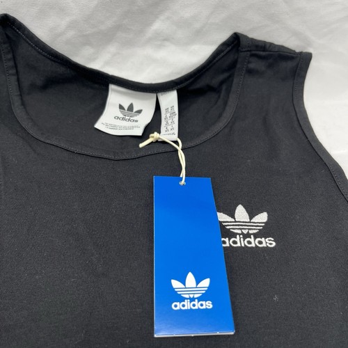 adidas Originals Essentials Tank Top Herren XS schwarz sportlich ärmellos Shirt - Bild 2 von 4