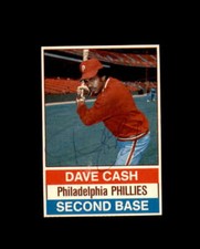 Dave Cash Signed 1976 Hostess Philadelphia Phillies Autograph