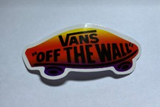 VANS Off The Wall 3 Inch Skateboard Sticker Sunset Waterproof Decal