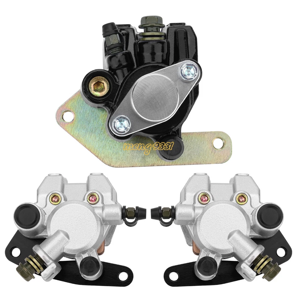 New Front Rear Brake Calipers for YAMAHA WARRIOR 350 YFM 350X 1989-2004 w/Pads - Image 3 of 4