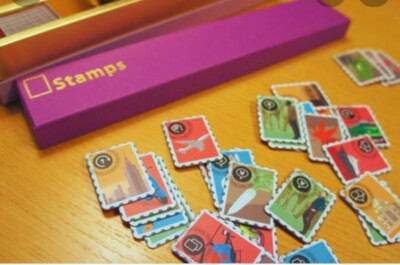 Stamps (Modern Art Board Game Japanese Edition) - Oink Games | eBay