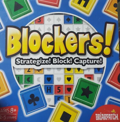 New Old Stock  2010 BRIARPATCH BP80101 BLOCKERS! Strategy BOARD GAME Sealed 8+