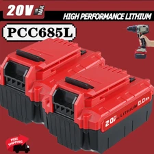 2PACK for PORTER CABLE 20V Max 20 Volt Lithium-Ion 8.0Ah Battery PCC680L PCC685L