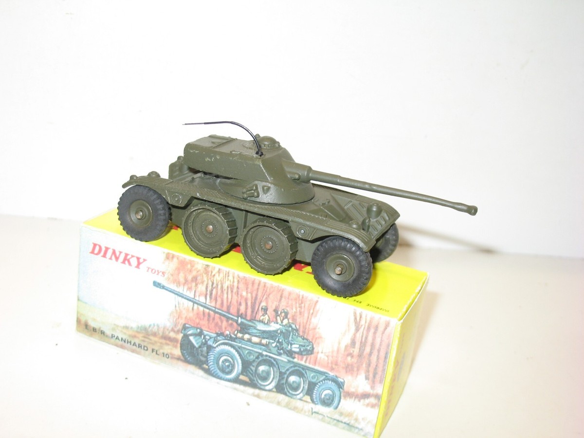 Un EBR Panhard FL 10 miniature par Dinky Toys France au 1/55e incomplet