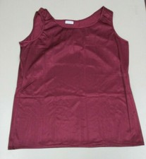 Bill Rodgers Women's Maroon Singlet/Tank Top ( Medium) USA Made