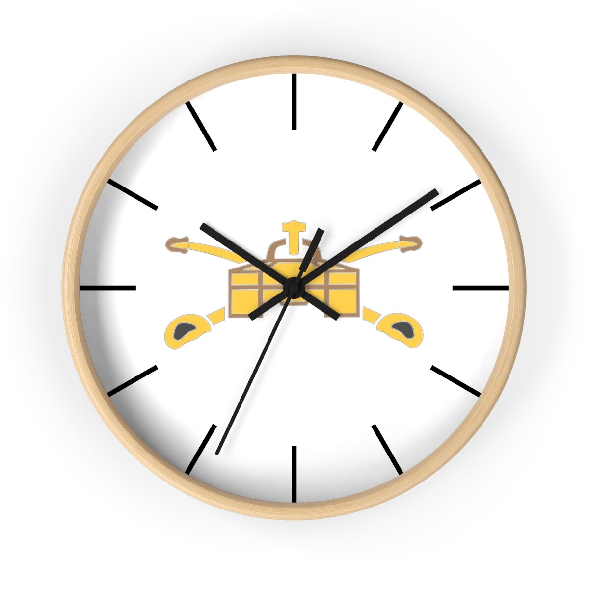 Army Armor Wall Clock