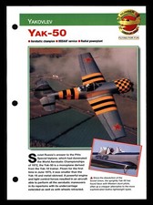 "YAK-50 YAKOVLEV" Aircraft of