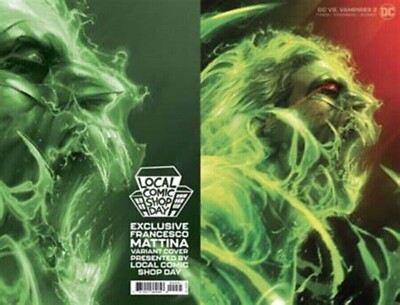 DC VS VAMPIRES #2 (2021) EXCLUSIVE MATTINA VIRGIN FOIL COVER ~ UNREAD NM