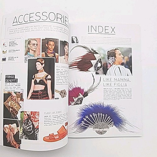 Style.com/Print Magazine Spring 2014 #5 Elise Crombez New York / London / Melan - Picture 24 of 24