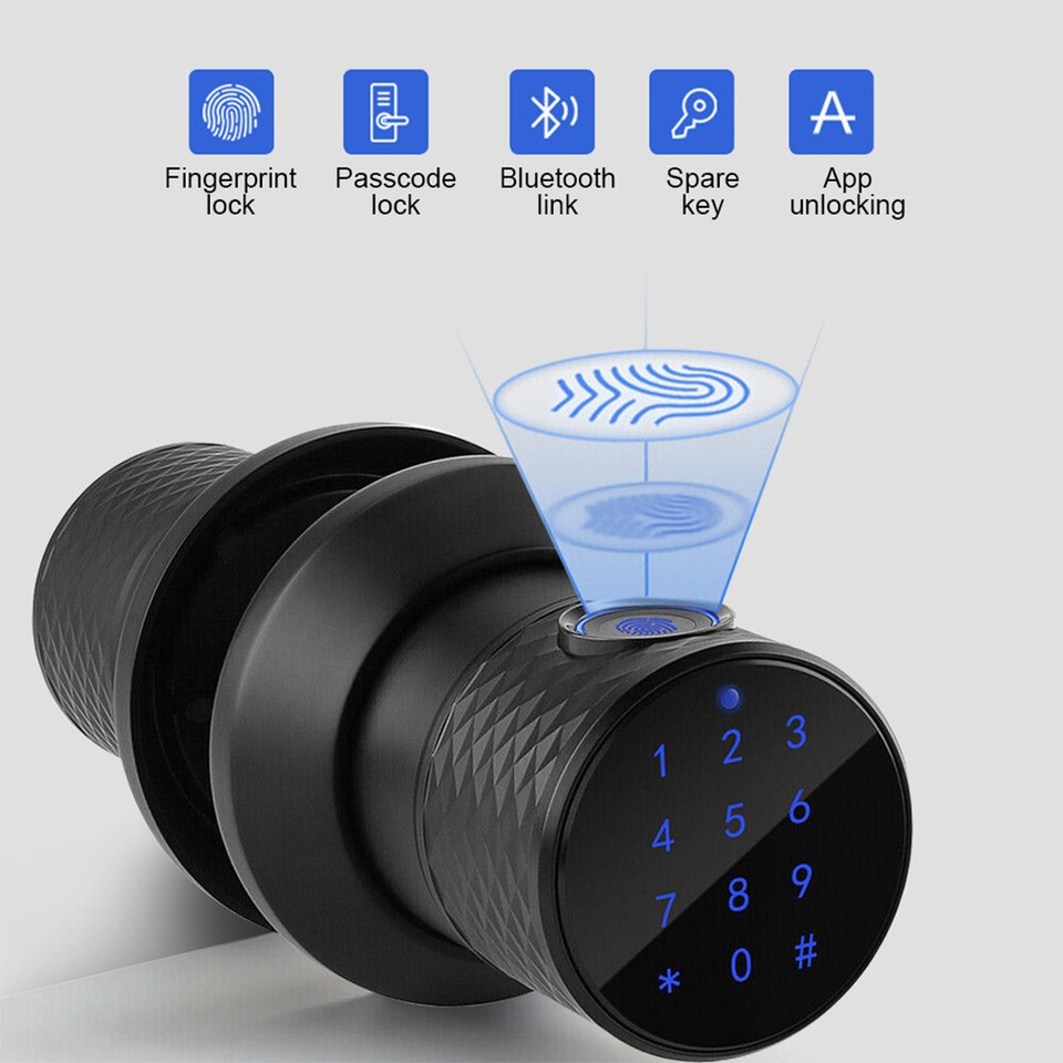 Digital Smart Lock Electronic Code Door Lock Keyless Entry Keypad Lock