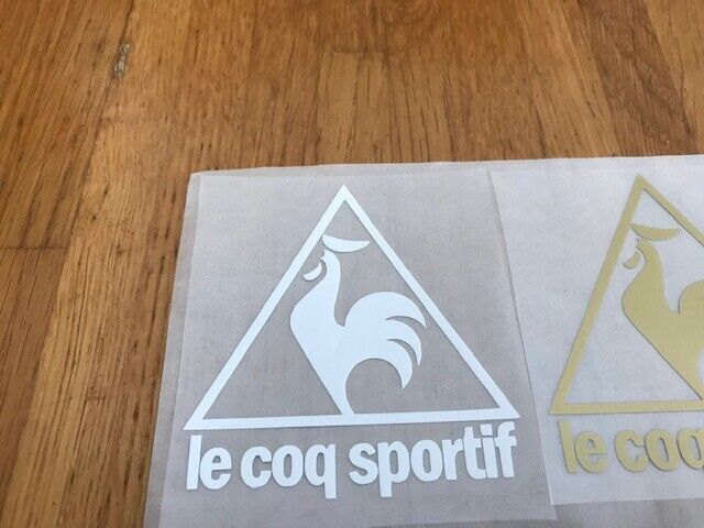 Lot De 9 Patches Publicitaires Vintage Le Coq Sportif – 6,5 X 7,5 Cm – Années 70