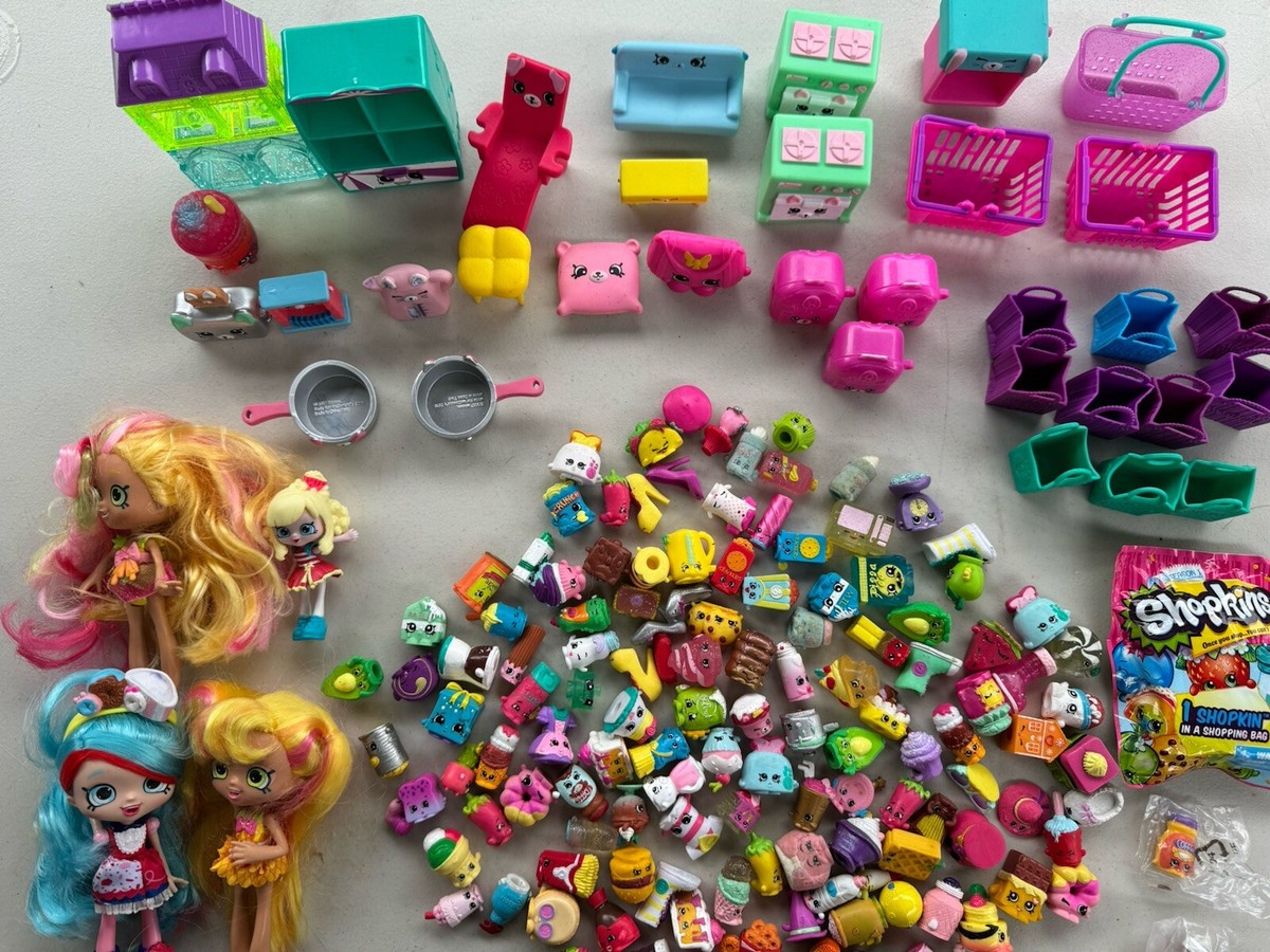 Shopkins bulk mystery Packs Season Dolls And Baskets Unopened