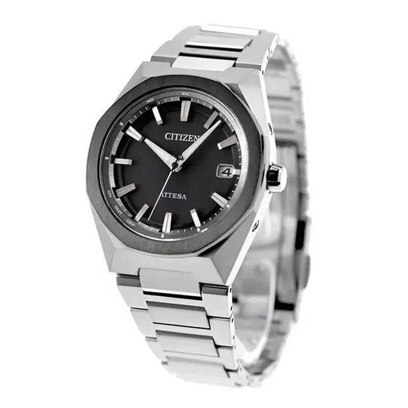 時計 CB3044-55E CITIZEN ACT line Citizen Attesa CB3044-55E ACT Line Eco-Drive Titanium Solar Radio