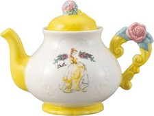 Disney Beauty and the Beast Tea Pot Tablewa NEW in box rose