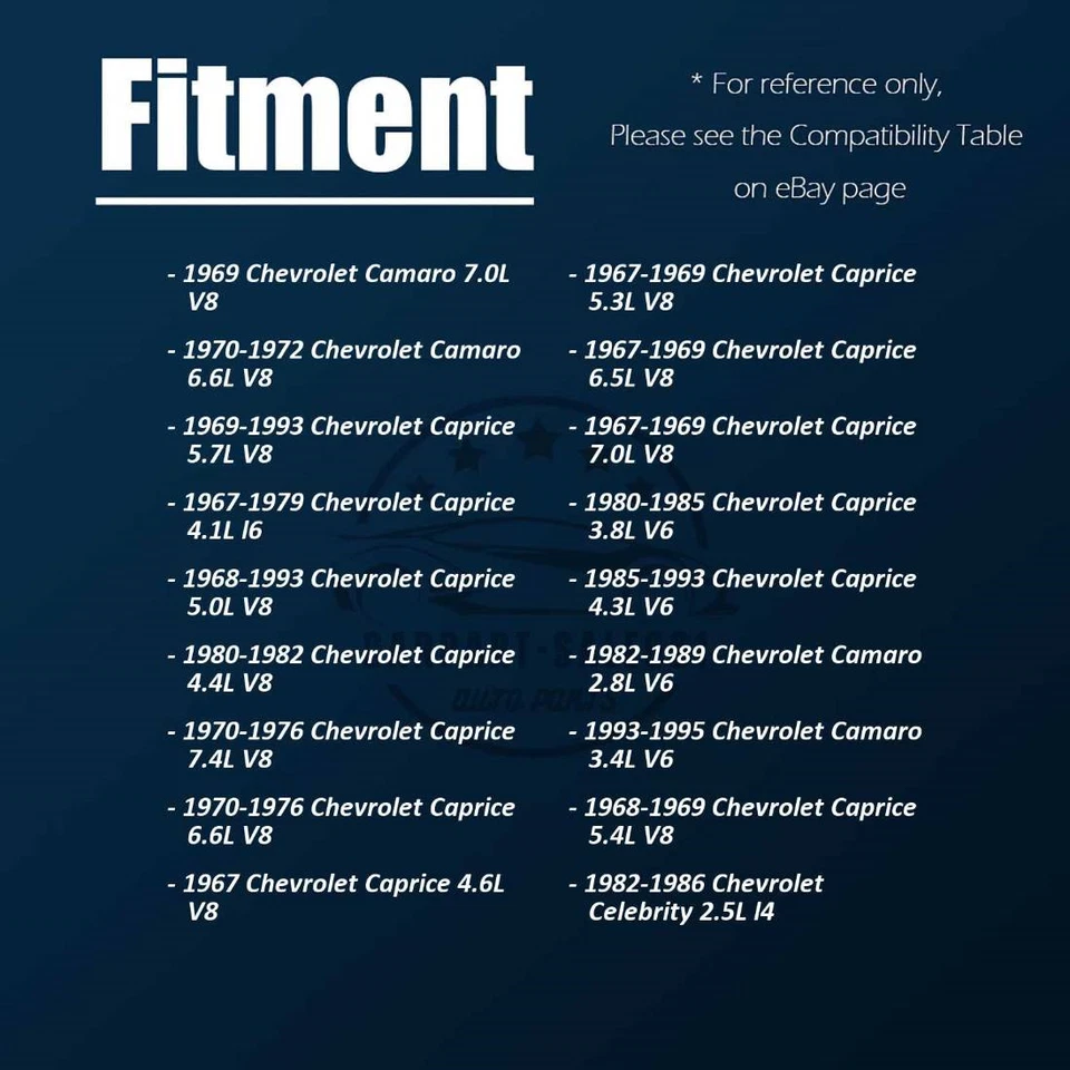 Tapa depósito dirección asistida para Chevrolet Camaro 1969-1992 5,0 L Foto 4 de 4