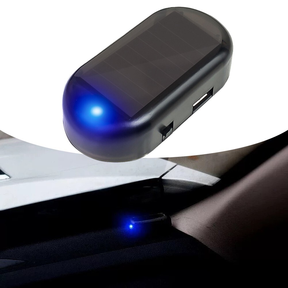 Deter Thieves with Solar Simulation Anti Theft Alarm Light for Vehicles