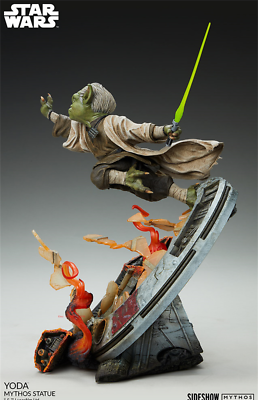 Sideshow 200647 Star Wars YODA Figure Mythos Statue Model 17