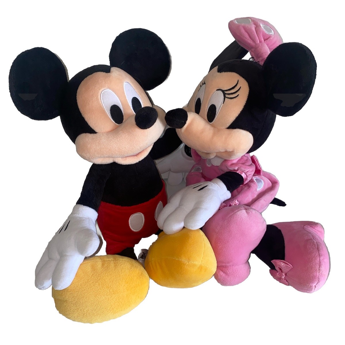 ぬいぐるみ Mickey Minnie Retro Stuffed Toy Disney 18”+ Mickey and Minnie Mouse Plush Dolls Stuffed Animals