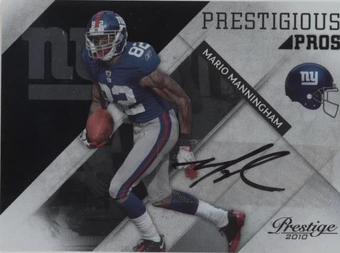 2010 Playoff Prestige Mario Manningham #31