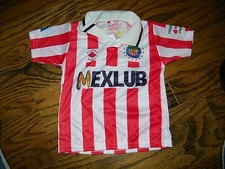 Boys Soccer Futbol Jerseys Chivas Jersey Mexlub NWOT Flores Sport Boy's Size 12