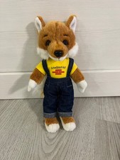 SCHWÄBISCH HALL Fuchs Plüschtier Stofftier Kuscheltier Werbung Reklame Figur RAR