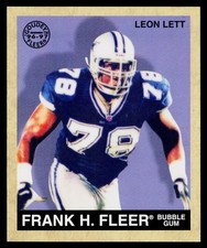 Leon Lett 1997 Fleer Goudey #95 Dallas Cowboys