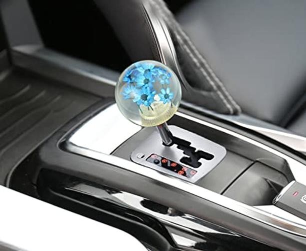 Blue Crystal Ball Shift Knob for Car Gear Shifter - Flower Car Gear | eBay