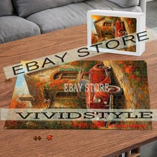 Autumn Cottage fall landscape 500pc jigsaw puzzle 15X20.5 in